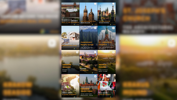 Social media as a guide to Kraków and the region
